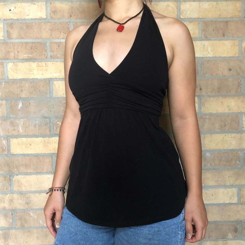A small size Black tank top